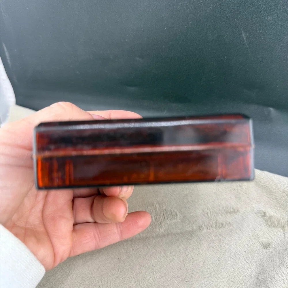 Vintage Plastic Compact Rootbeer READ